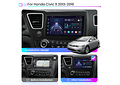 RD005 Android Honda civic 9 2013-2016 1GB a 8GB RAM e 16GB a 128GB ROM com ou sem Carplay