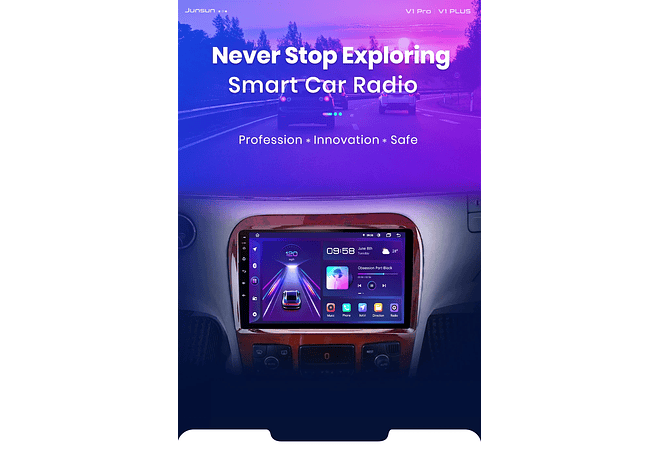 RD006 Android Mercedes s-class w220 1998-2005 1GB a 8GB RAM e 16GB a 128GB ROM com ou sem Carplay