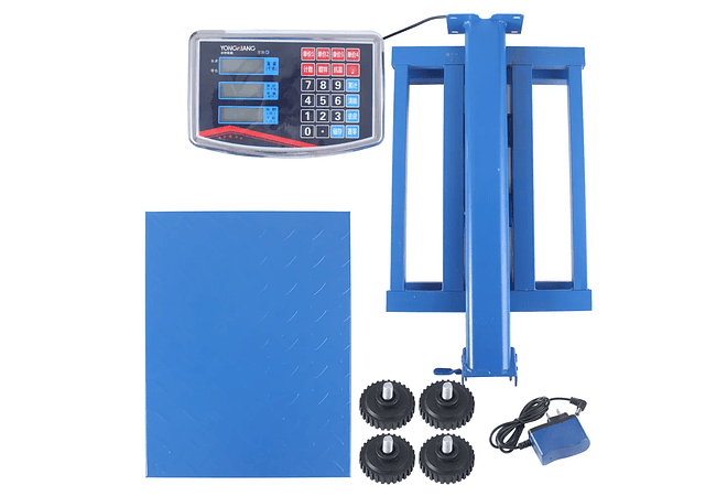 IMP0205 Balança Eletrônica Escala Plataforma Pesada, Display Digital, 30kg, 150kg, 220V