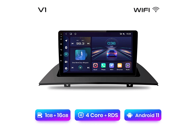 RD008 Android Bmw x3 e83 2003-2011 1GB a 8GB RAM e 16GB a 128GB ROM com ou sem Carplay