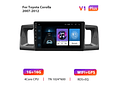 RD012 Android Toyota Corola e130 e120 2007-2012 1GB a 8GB RAM e 16GB a 128GB ROM com ou sem Carplay