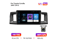 RD012 Android Toyota Corola e130 e120 2007-2012 1GB a 8GB RAM e 16GB a 128GB ROM com ou sem Carplay