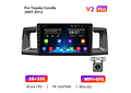 RD012 Android Toyota Corola e130 e120 2007-2012 1GB a 8GB RAM e 16GB a 128GB ROM com ou sem Carplay