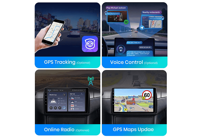 RD016 Android Volkswagen volkswagen seat leon passat b6 b7 cc skoda octavia polo golf 5 6 touran tiguan 1GB a 8GB RAM e 16GB a 128GB ROM com ou sem Carplay