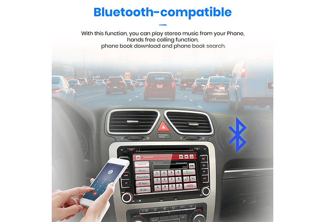 RD018 Android Volkswagen golf passat b7 b6 skoda assento octavia polo tiguan 1GB a 8GB RAM e 16GB a 128GB ROM com ou sem Carplay