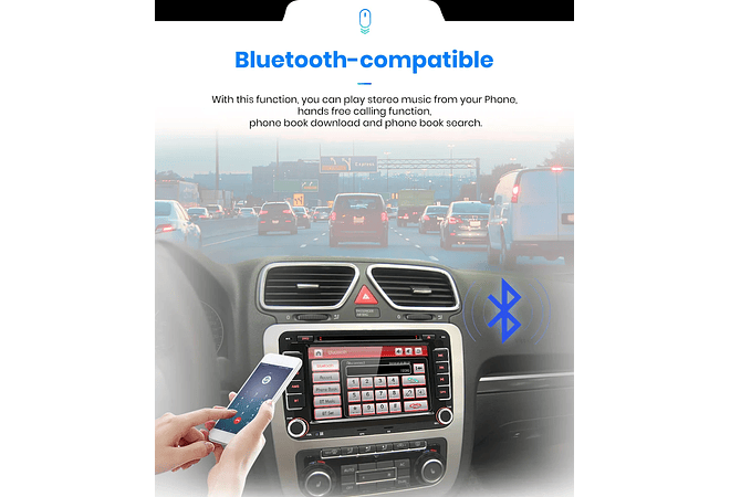 RD018 Android Volkswagen golf passat b7 b6 skoda assento octavia polo tiguan 1GB a 8GB RAM e 16GB a 128GB ROM com ou sem Carplay