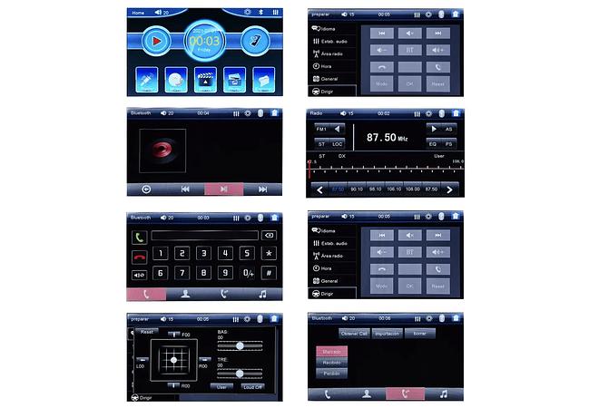 RD017 Auto rádio 1 din universal 9 polegadas com carplay e android auto 