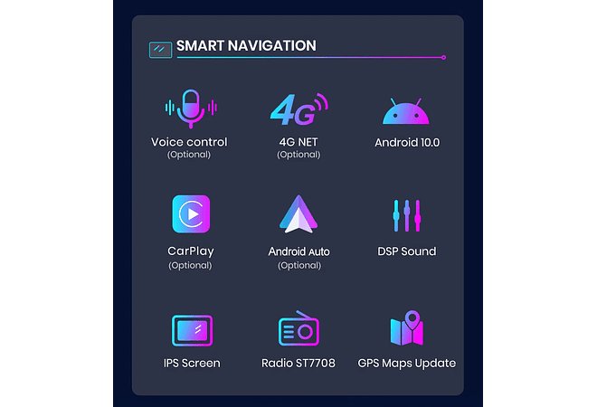 RD019 Android Renault koleos 2008-2016 1GB a 8GB RAM e 16GB a 128GB ROM com ou sem Carplay