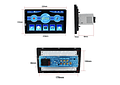 RD017 Auto rádio 1 din universal 9 polegadas com carplay e android auto 