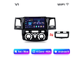 RD023 Android Toyota fortuner hilux revo vigo 2007-2015 1GB a 8GB RAM e 16GB a 128GB ROM com ou sem Carplay