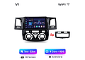 RD023 Android Toyota fortuner hilux revo vigo 2007-2015 1GB a 8GB RAM e 16GB a 128GB ROM com ou sem Carplay
