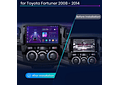 RD023 Android Toyota fortuner hilux revo vigo 2007-2015 1GB a 8GB RAM e 16GB a 128GB ROM com ou sem Carplay