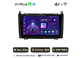 RD026 Android Mercedes w169 w245 b200 w906 sprinter w639 vito 1GB a 8GB RAM e 16GB a 128GB ROM com ou sem Carplay