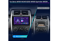 RD026 Android Mercedes w169 w245 b200 w906 sprinter w639 vito 1GB a 8GB RAM e 16GB a 128GB ROM com ou sem Carplay