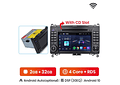 RD027 Android Mercedes b200 a b classe w169 w245 viano vito w639 sprinter w906 1GB a 8GB RAM e 16GB a 128GB ROM com ou sem Carplay