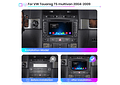 RD028 Android Volkswagen touareg 2004-2011 1GB a 8GB RAM e 16GB a 128GB ROM com ou sem Carplay
