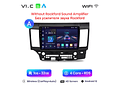 RD030 Android Mitsubishi Lancer 2007-2013 1GB a 8GB RAM e 16GB a 128GB ROM com ou sem Carplay