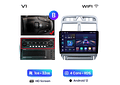 RD032 Android Peugeot 307 307cc 307sw 2002-2013 1GB a 8GB RAM e 16GB a 128GB ROM com ou sem Carplay