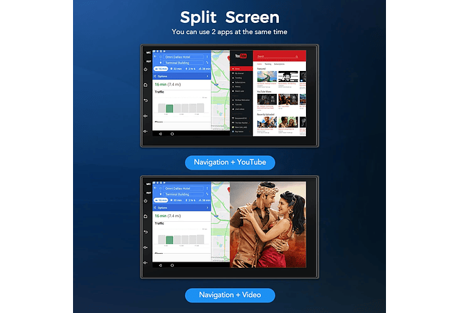 RD027 Auto rádio 1 din universal 7 polegadas 1gb ram 16gb rom