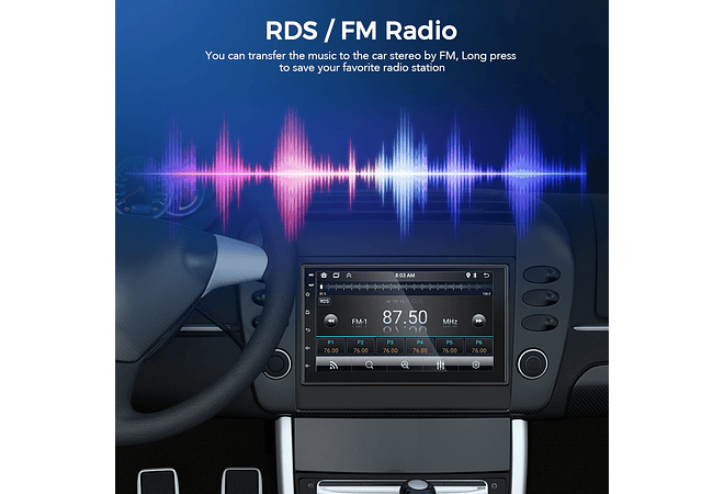 RD027 Auto rádio 1 din universal 7 polegadas 1gb ram 16gb rom