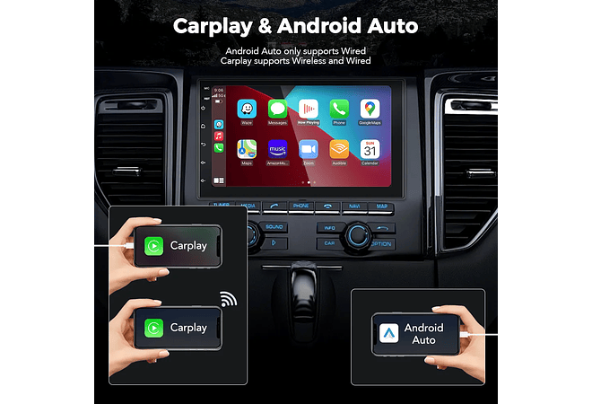 RD027 Auto rádio 1 din universal 7 polegadas 1gb ram 16gb rom