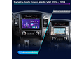 RD034 Android Mitsubishi pajero 4 v80 v90 2006-2014 1GB a 8GB RAM e 16GB a 128GB ROM com ou sem Carplay