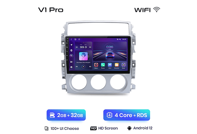 RD035 Android Suzuki liana 2004-2013 1GB a 8GB RAM e 16GB a 128GB ROM com ou sem Carplay