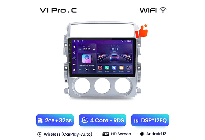 RD035 Android Suzuki liana 2004-2013 1GB a 8GB RAM e 16GB a 128GB ROM com ou sem Carplay