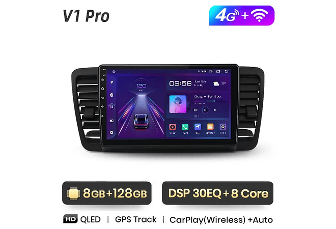 RD041 Android Subaru outback 3 legado 4 2003-2009 1GB a 8GB RAM e 16GB a 128GB ROM com ou sem Carplay