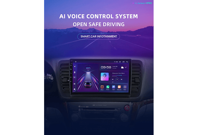 RD041 Android Subaru outback 3 legado 4 2003-2009 1GB a 8GB RAM e 16GB a 128GB ROM com ou sem Carplay