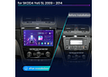 RD044 Android Skoda yeti 5l 2009-2014 1GB a 8GB RAM e 16GB a 128GB ROM com ou sem Carplay