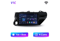 RD047 Android Toyota hilux captador an120 2015-2020 1GB a 8GB RAM e 16GB a 128GB ROM com ou sem Carplay