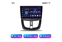 RD055 Android Peugeot 207 207cc 2006-2015 1GB a 8GB RAM e 16GB a 128GB ROM com ou sem Carplay