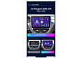 RD056 Android Peugeot 2008208 2012-2018 1GB a 8GB RAM e 16GB a 128GB ROM com ou sem Carplay