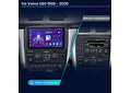 RD058 Android Volvo S80 1998-2006 1GB a 8GB RAM e 16GB a 128GB ROM com ou sem Carplay