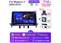 RD068 Android Renault megane 3 2008-2014 1GB a 8GB RAM e 16GB a 128GB ROM com ou sem Carplay