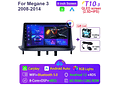 RD068 Android Renault megane 3 2008-2014 1GB a 8GB RAM e 16GB a 128GB ROM com ou sem Carplay