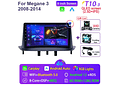 RD068 Android Renault megane 3 2008-2014 1GB a 8GB RAM e 16GB a 128GB ROM com ou sem Carplay