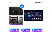 RD071 Android Audi A4 2000-2009 1GB a 8GB RAM e 16GB a 128GB ROM com ou sem Carplay