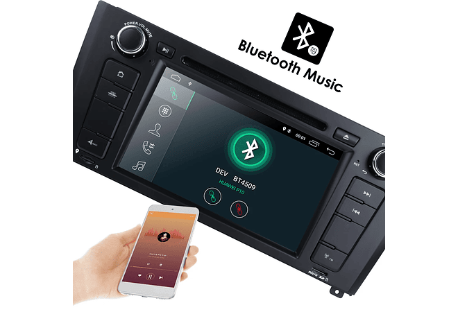 RD077 Android BMW Serie 1 e87 e88 e82 e81 2004-2011 1GB a 8GB RAM e 16GB a 128GB ROM com ou sem Carplay