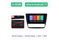 RD078 Android BMW Serie 1 e88 e82 e81 e87 2004-2011 1GB a 8GB RAM e 16GB a 128GB ROM com ou sem Carplay