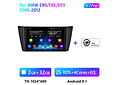 RD080 Android bmw e90 e92 e93 2005-2012 1GB a 8GB RAM e 16GB a 128GB ROM com ou sem Carplay