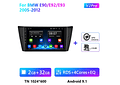 RD080 Android bmw e90 e92 e93 2005-2012 1GB a 8GB RAM e 16GB a 128GB ROM com ou sem Carplay