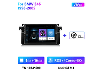 RD081 Android bmw e46 m3 318/320/325/330/335 1998-2005 1GB a 8GB RAM e 16GB a 128GB ROM com ou sem Carplay