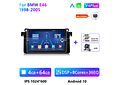 RD081 Android bmw e46 m3 318/320/325/330/335 1998-2005 1GB a 8GB RAM e 16GB a 128GB ROM com ou sem Carplay