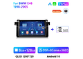 RD081 Android bmw e46 m3 318/320/325/330/335 1998-2005 1GB a 8GB RAM e 16GB a 128GB ROM com ou sem Carplay