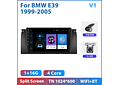RD082 Android bmw e39 1999-2005 1GB a 8GB RAM e 16GB a 128GB ROM com ou sem Carplay