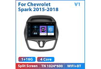 RD084 Android chevrolet spark 2015-2018 1GB a 8GB RAM e 16GB a 128GB ROM com ou sem Carplay