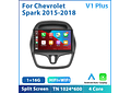 RD084 Android chevrolet spark 2015-2018 1GB a 8GB RAM e 16GB a 128GB ROM com ou sem Carplay