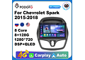 RD084 Android chevrolet spark 2015-2018 1GB a 8GB RAM e 16GB a 128GB ROM com ou sem Carplay